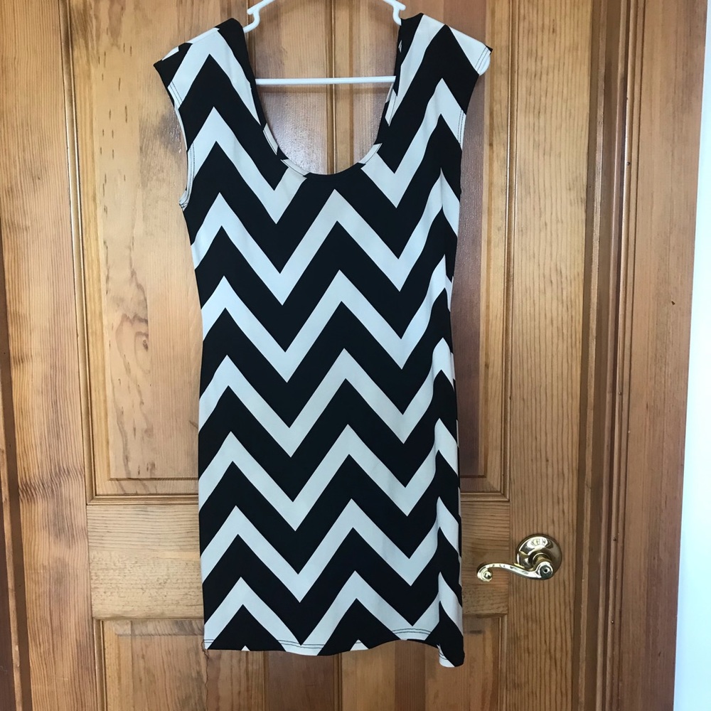 Patterned Bodicon Dress